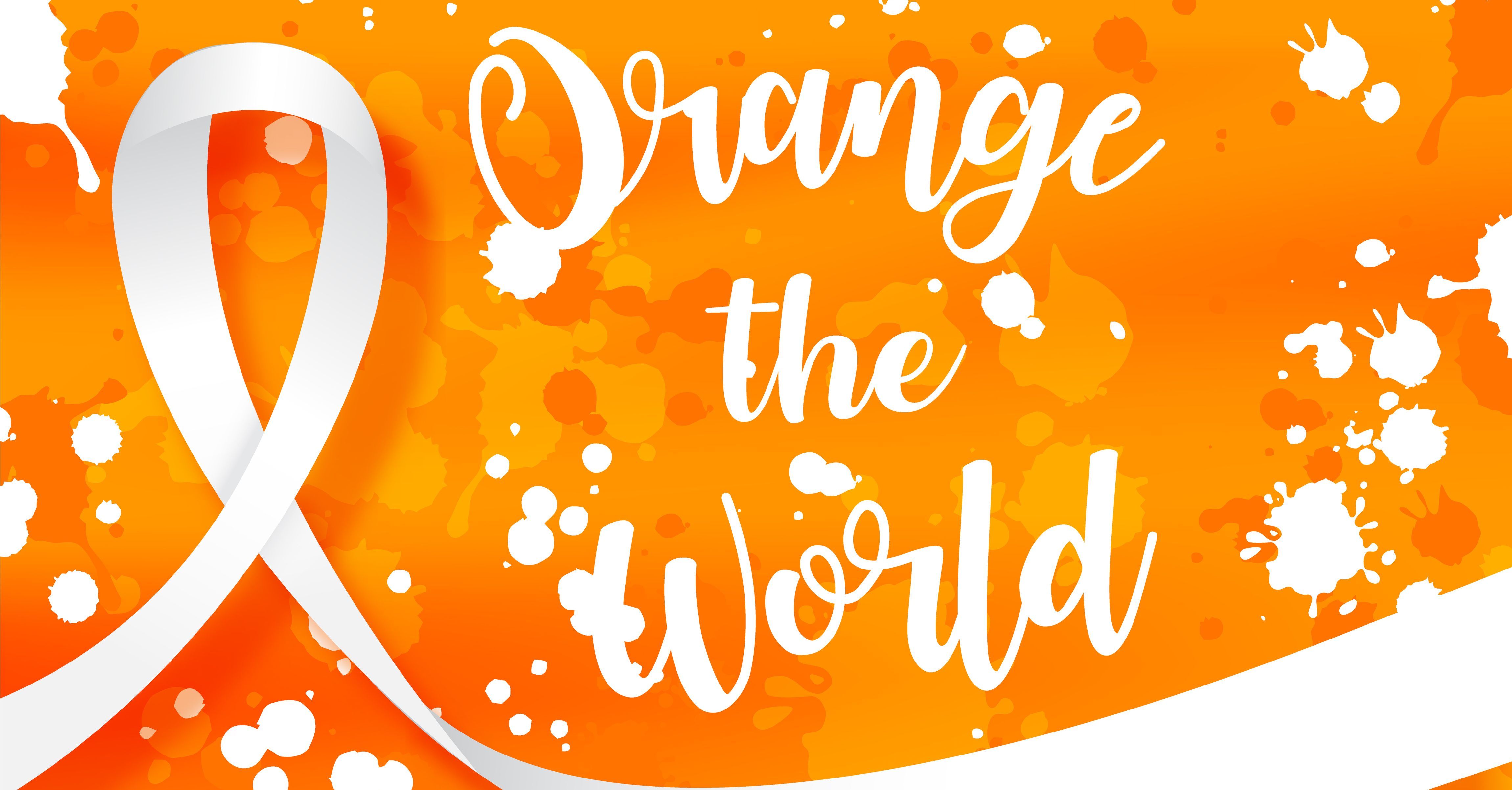 "Orange the world" Internationaler Tag gegen Gewalt an Frauen u. Mädchen, Grafik: Adobe Stock 