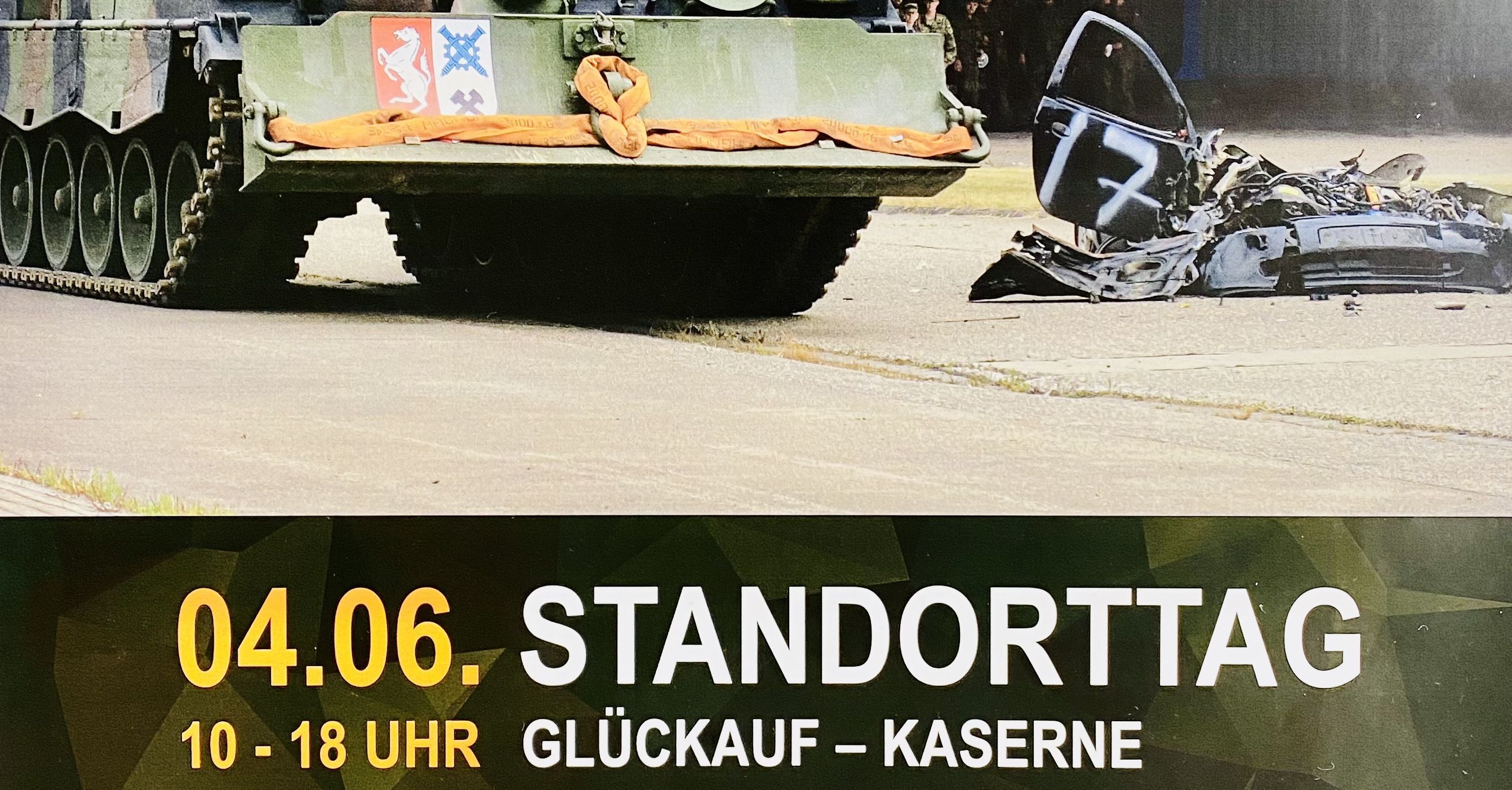 Das Versorgungsbataillon 7 führt am 04. Juni 2023 in der Glückauf Kaserne Unna einen Standorttag durch