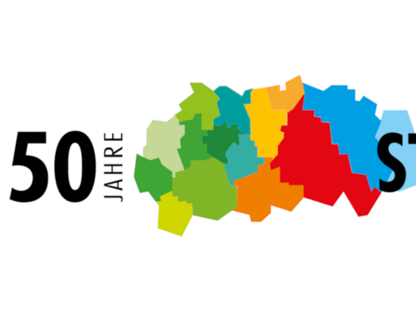 Logo zum 50 jährigen Jubiläum der Stadt Erwitte