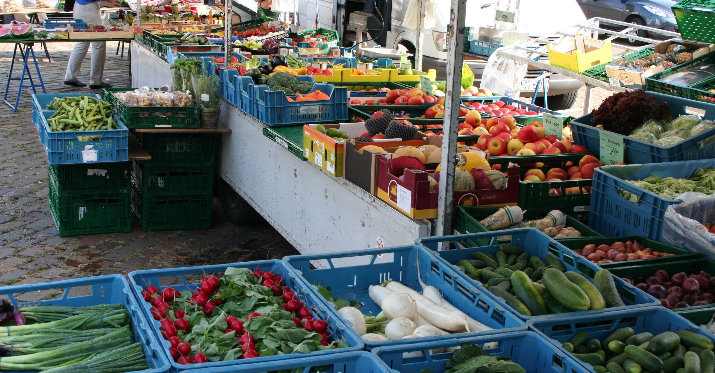 Wochenmarkt in Erwitte