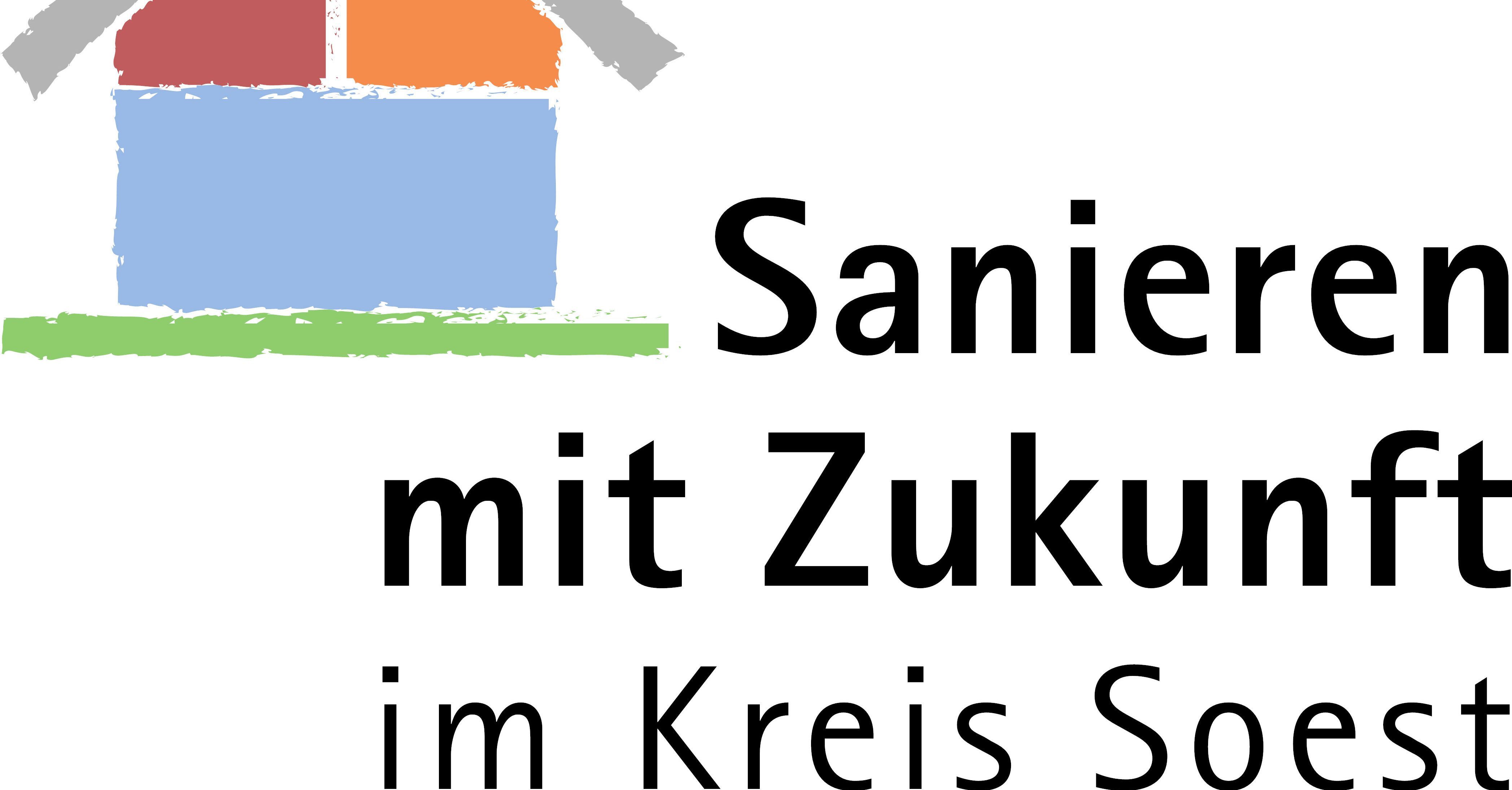 Grafik: Sanieren mit Zukunft im Kreis Soest Grafik: Sanieren mit Zukunft im Kreis Soest