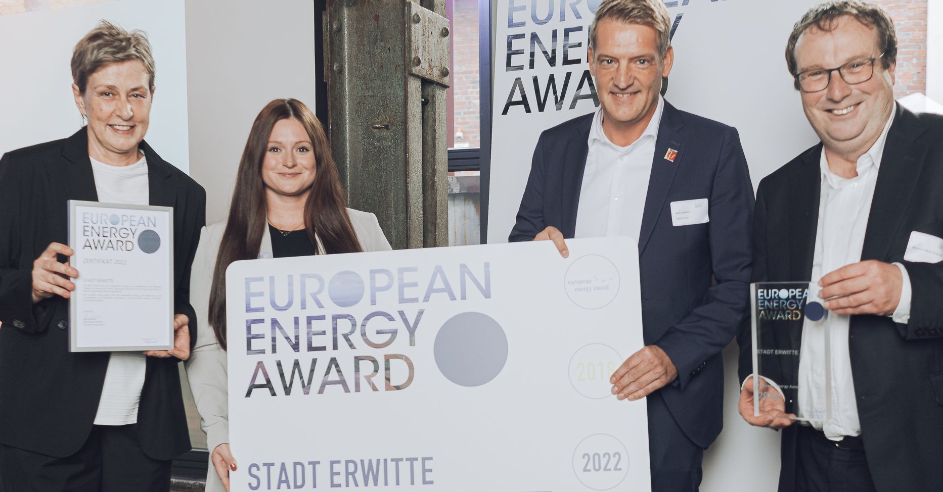 Stadt Erwitte erhält European Energy Award für kommunalen Klimaschutz