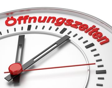 Zifferblatt Öffnungszeiten